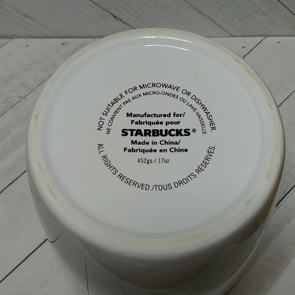 Starbucks Canister Utensil Holder in Ceramic - Picture 3 of 7